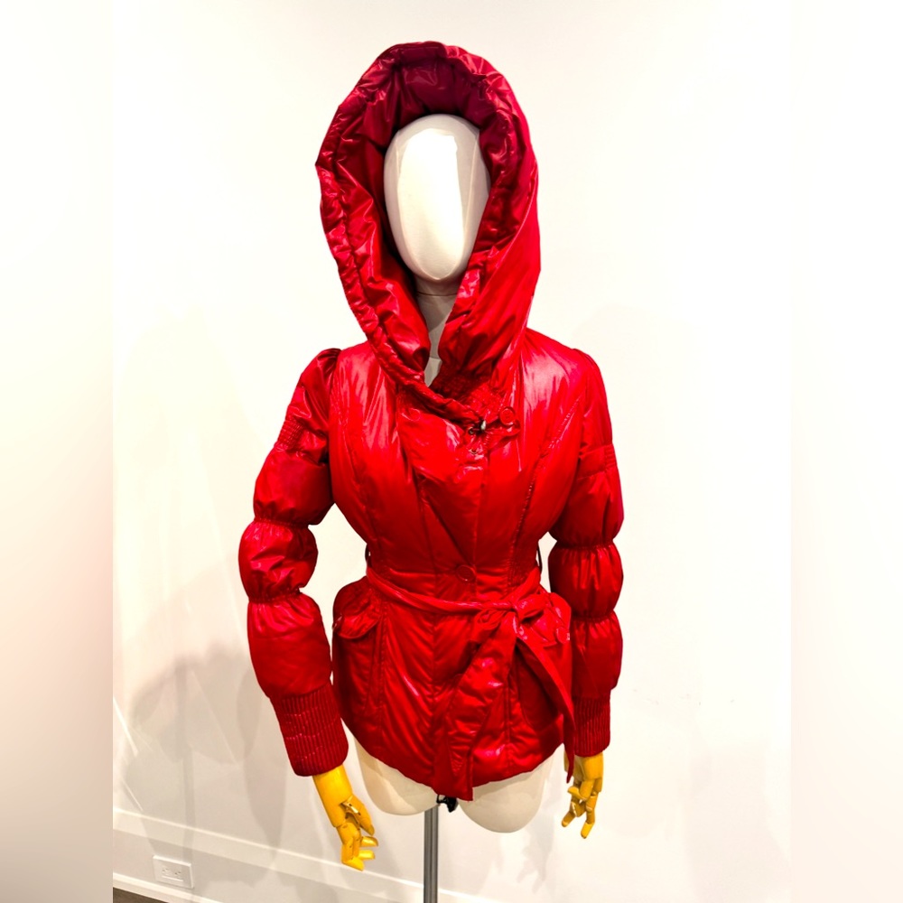 Pre-Owned RUDSAK Rare Genuine Bubble Winter Coat with belt
